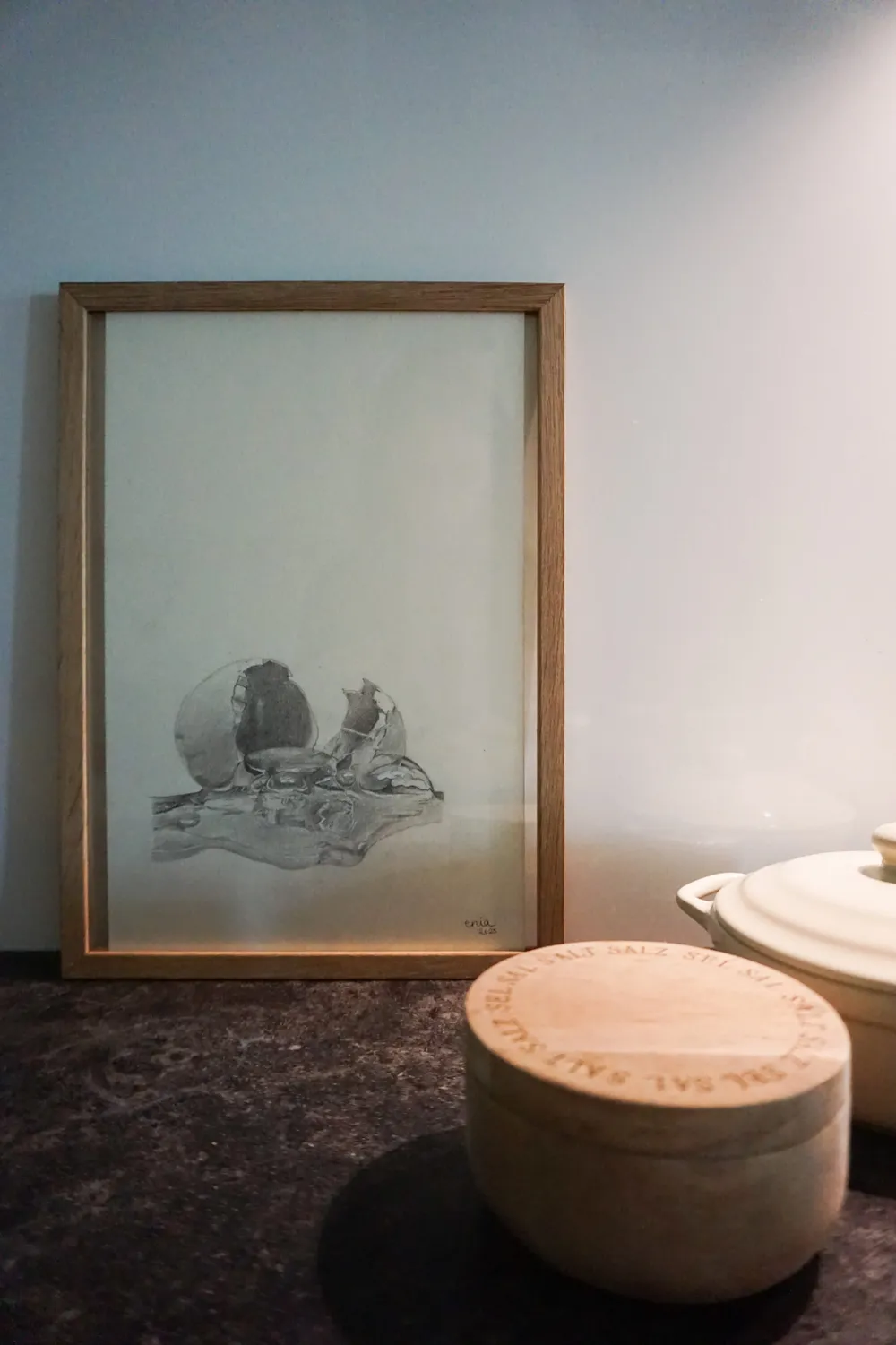 Zum Frühstück erstmal ein Spiegelei ist immer die richtige Wahl.