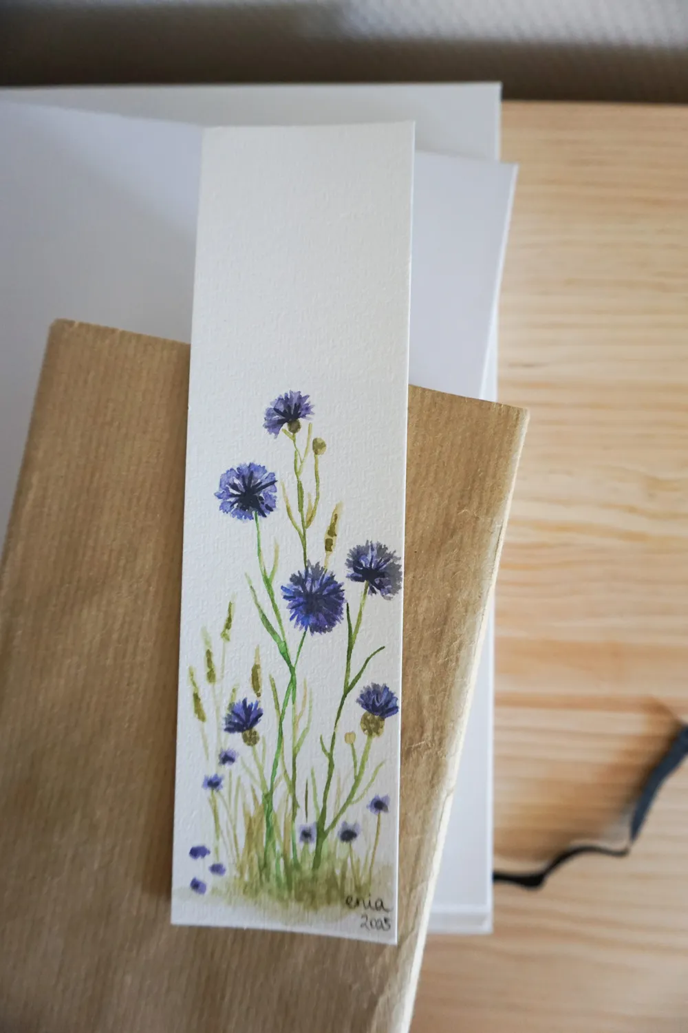 Wenn man an einer Wildblumenwiese spazieren geht, fällt die kräftige blaue Farbe der Kornblume direkt ins Auge. Diese harmoniert mit dem Rot des Mohns und vielen weiteren Blumensorten.